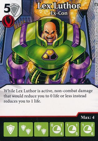 Lex Luthor Ex-Con #137 DC Dice Masters World's Finest 