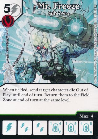 Mr Freeze Sub Zero 93 142 Uncommon Mr Freeze Sub Zero 93 142 Uncommon