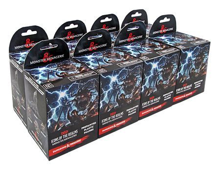 D D Icons of the Realms Monster Menagerie Brick of 8 Booster Packs D D Icons of the Realms Monster Menagerie Brick of 8 Booster Packs