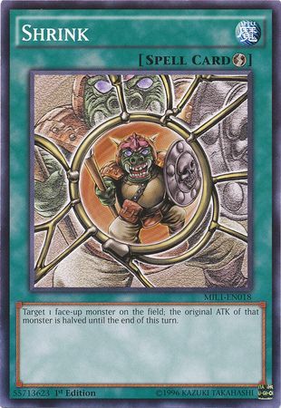 Shrink MIL1 EN018 Common 1st Edition Shrink MIL1 EN018 Common 1st Edition