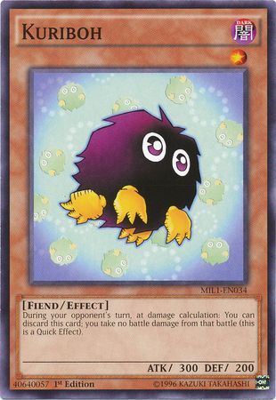 Kuriboh MIL1 EN034 Common 1st Edition Kuriboh MIL1 EN034 Common 1st Edition