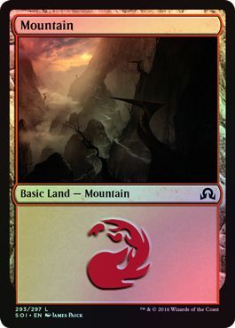 Mountain 293 297 Foil Mountain 293 297 Foil