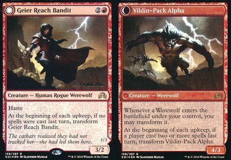 Geier Reach Bandit Vildin Pack Alpha SOI Prerelease Promo Magic The Gathering Promo Cards Geier Reach Bandit Vildin Pack Alpha SOI Prerelease Promo Magic The Gathering Promo Cards