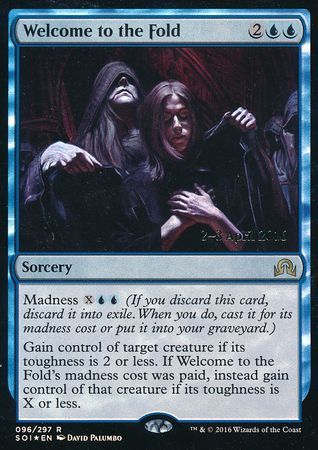 Welcome to the Fold 096 297 SOI Pre Release Foil Promo Magic The Gathering Promo Cards Welcome to the Fold 096 297 SOI Pre Release Foil Promo Magic The Gathering Promo Cards