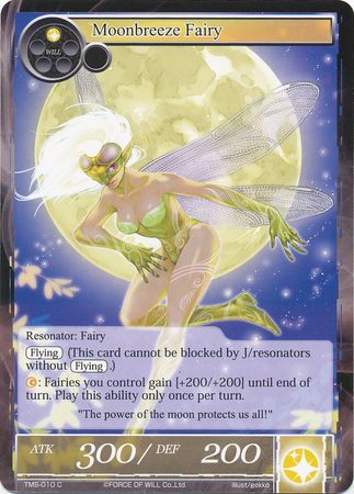 Moonbreeze Fairy TMS 010 Common Force of Will The Moonlit Savior Singles Moonbreeze Fairy TMS 010 Common Force of Will The Moonlit Savior Singles