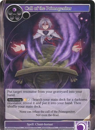 Call of the Primogenitor TMS 071 Common Force of Will The Moonlit Savior Singles Call of the Primogenitor TMS 071 Common Force of Will The Moonlit Savior Singles