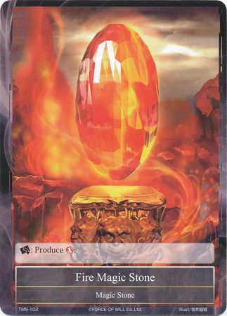 Fire Magic Stone TMS 102 Force of Will The Moonlit Savior Singles Fire Magic Stone TMS 102 Force of Will The Moonlit Savior Singles