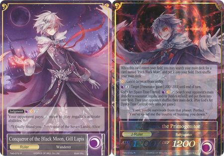 Conqueror of the Black Moon Gill Lapis Gill Lapis the Primogenitor TMS 072 J Rare Conqueror of the Black Moon Gill Lapis Gill Lapis the Primogenitor TMS 072 J Rare
