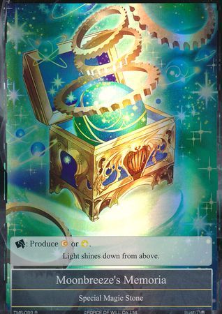 Moonbreeze s Memoria TMS 099 Rare Foil Moonbreeze s Memoria TMS 099 Rare Foil