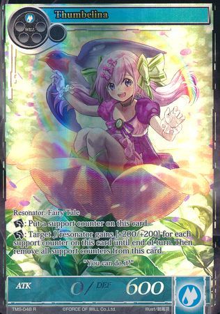 Thumbelina TMS 048 Full Art Rare Foil Thumbelina TMS 048 Full Art Rare Foil
