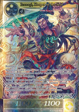 Izanagi Keeper of the Seal TMS 005 Full Art Super Rare Foil Force of Will The Moonlit Savior Foil Singles Izanagi Keeper of the Seal TMS 005 Full Art Super Rare Foil Force of Will The Moonlit Savior Foil Singles
