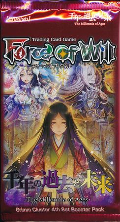 The Millennia of Ages Booster Pack Force of Will Force of Will Sealed Product The Millennia of Ages Booster Pack Force of Will Force of Will Sealed Product