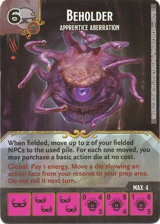 Beholder Apprentice Aberration 2 138 Fixed D D Dice Masters Battle for Faerun Starter Set Beholder Apprentice Aberration 2 138 Fixed D D Dice Masters Battle for Faerun Starter Set