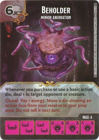 Beholder Minion Aberration 1 138 Fixed D D Dice Masters Battle for Faerun Starter Set Beholder Minion Aberration 1 138 Fixed D D Dice Masters Battle for Faerun Starter Set
