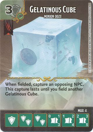 Gelatinous Cube Minion Ooze 7 138 Fixed D D Dice Masters Battle for Faerun Starter Set Gelatinous Cube Minion Ooze 7 138 Fixed D D Dice Masters Battle for Faerun Starter Set