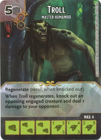 Troll Master Humanoid 21 138 Fixed D D Dice Masters Battle for Faerun Starter Set Troll Master Humanoid 21 138 Fixed D D Dice Masters Battle for Faerun Starter Set