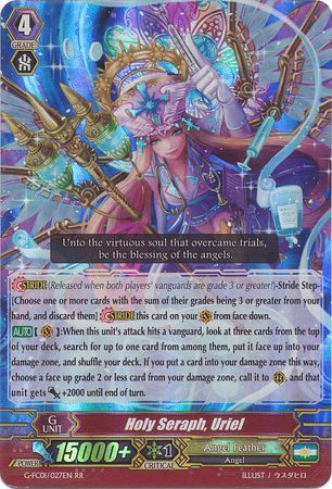 Holy Seraph Uriel G FC01 027EN Double Rare RR Holy Seraph Uriel G FC01 027EN Double Rare RR