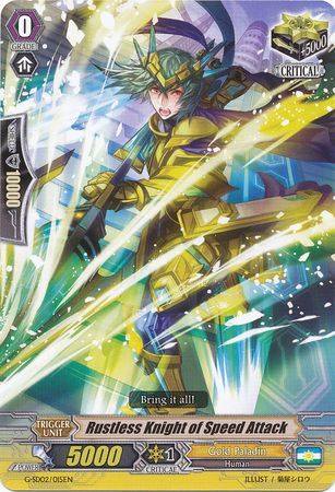 Rustless Knight of Speed Attack G SD02 015EN Rustless Knight of Speed Attack G SD02 015EN