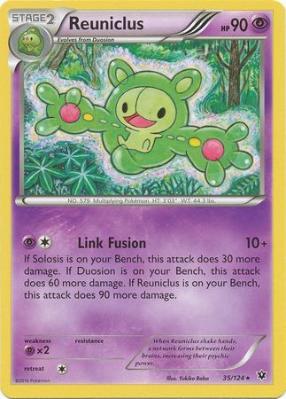 Reuniclus 35 124 Rare Reuniclus 35 124 Rare