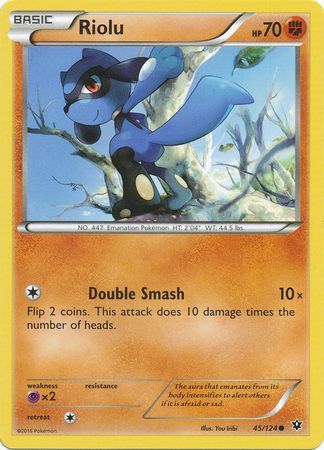 Pokemon Basic Trading Card 70//147 Riolu
