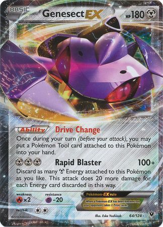 Genesect EX Fates Collide 120/124 Values - MAVIN