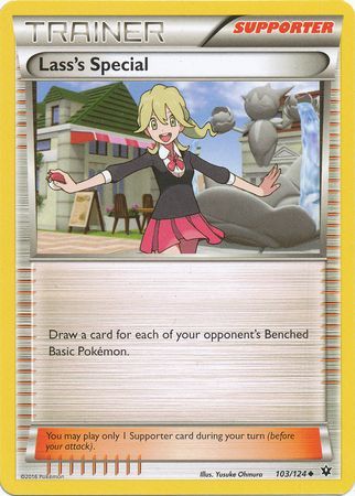 Lass s Special 103 124 Uncommon XY Fates Collide Singles Lass s Special 103 124 Uncommon XY Fates Collide Singles