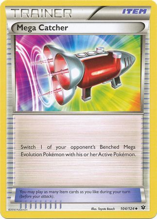 Mega Catcher 104 124 Uncommon XY Fates Collide Singles Mega Catcher 104 124 Uncommon XY Fates Collide Singles