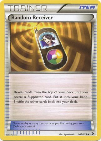 Random Receiver 109 124 Uncommon Random Receiver 109 124 Uncommon