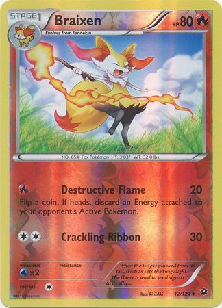 Braixen - Kalos Starter Set Pokémon card 9/39