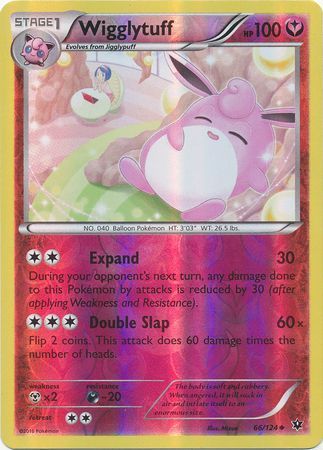 Wigglytuff 66 124 Uncommon Reverse Holo XY Fates Collide Reverse Holo Singles Wigglytuff 66 124 Uncommon Reverse Holo XY Fates Collide Reverse Holo Singles