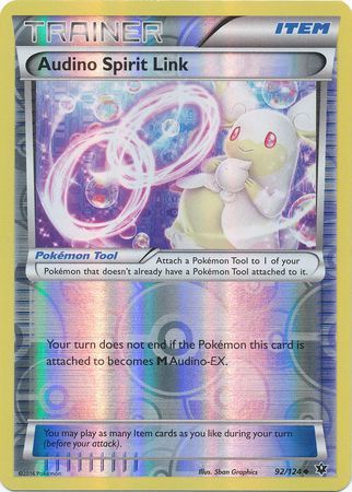Audino Spirit Link 92 124 Uncommon Reverse Holo Audino Spirit Link 92 124 Uncommon Reverse Holo