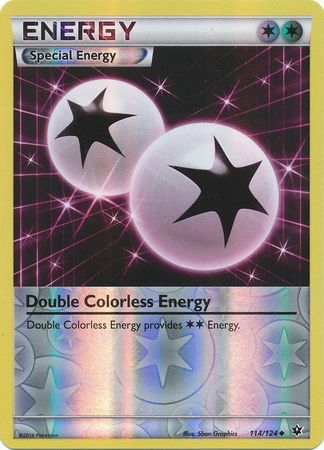 Double Colorless Energy 114 124 Uncommon Reverse Holo XY Fates Collide Reverse Holo Singles Double Colorless Energy 114 124 Uncommon Reverse Holo XY Fates Collide Reverse Holo Singles