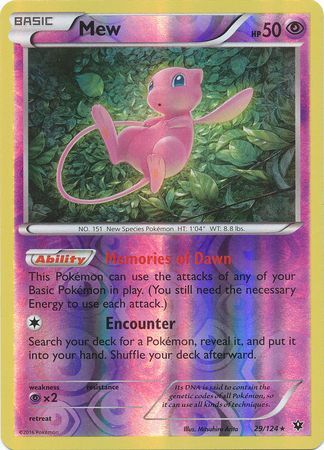 Mew - XY: Fates Collide Reverse Holo - Pokemon | TrollAndToad