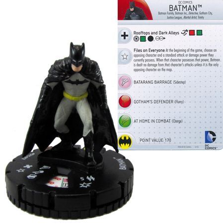 Batman D15 012 LE WizKids Promo DC Heroclix Batman D15 012 LE WizKids Promo DC Heroclix