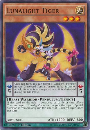 Lunalight Tiger SHVI EN013 Common 1st Edition Shining Victories 1st Edition Singles Lunalight Tiger SHVI EN013 Common 1st Edition Shining Victories 1st Edition Singles
