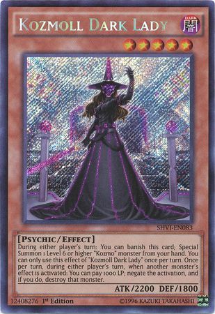 Kozmoll Dark Lady SHVI EN083 Secret Rare 1st Edition Shining Victories 1st Edition Singles Kozmoll Dark Lady SHVI EN083 Secret Rare 1st Edition Shining Victories 1st Edition Singles