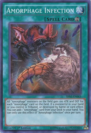 Amorphage Infection SHVI EN063 Super Rare 1st Edition Shining Victories 1st Edition Singles Amorphage Infection SHVI EN063 Super Rare 1st Edition Shining Victories 1st Edition Singles