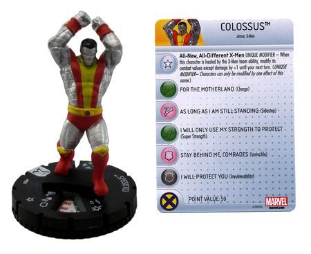 Colossus 001 The Uncanny X Men Marvel Heroclix Marvel The Uncanny X Men Singles Colossus 001 The Uncanny X Men Marvel Heroclix Marvel The Uncanny X Men Singles