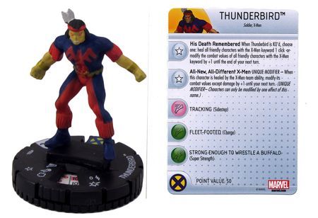Thunderbird 004 The Uncanny X Men Marvel Heroclix Marvel The Uncanny X Men Singles Thunderbird 004 The Uncanny X Men Marvel Heroclix Marvel The Uncanny X Men Singles