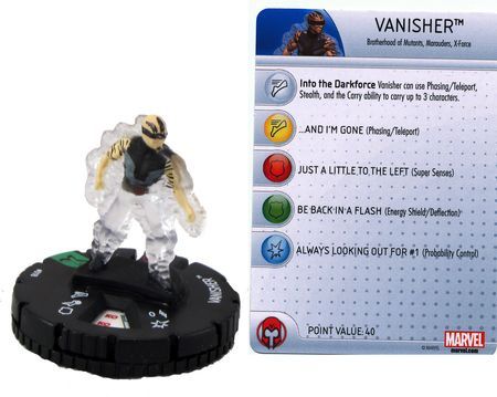 Vanisher 018 The Uncanny X Men Marvel Heroclix Marvel The Uncanny X Men Singles Vanisher 018 The Uncanny X Men Marvel Heroclix Marvel The Uncanny X Men Singles