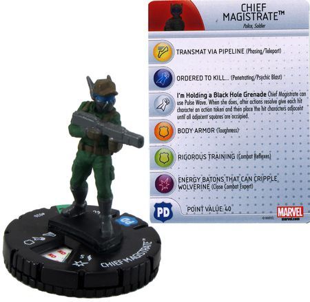 Chief Magistrate 026 The Uncanny X Men Marvel Heroclix Marvel The Uncanny X Men Singles Chief Magistrate 026 The Uncanny X Men Marvel Heroclix Marvel The Uncanny X Men Singles