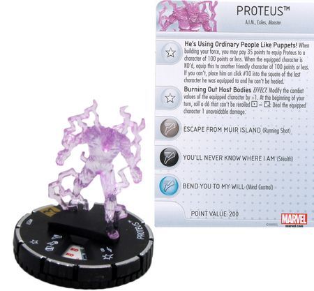 Proteus 057 The Uncanny X Men Marvel Heroclix Marvel The Uncanny X Men Singles Proteus 057 The Uncanny X Men Marvel Heroclix Marvel The Uncanny X Men Singles
