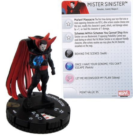 Mister Sinister 060 The Uncanny X Men Marvel Heroclix Mister Sinister 060 The Uncanny X Men Marvel Heroclix