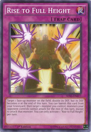 Rise to Full Height SHVI EN077 Common 1st Edition Shining Victories 1st Edition Singles Rise to Full Height SHVI EN077 Common 1st Edition Shining Victories 1st Edition Singles