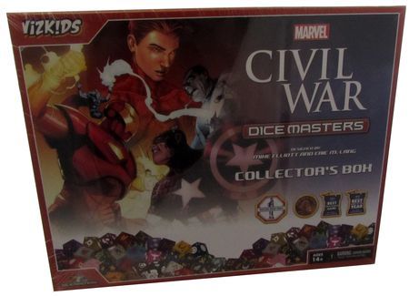 Civil War Collector s Box Marvel Dice Masters All Dice Masters Sealed Product Civil War Collector s Box Marvel Dice Masters All Dice Masters Sealed Product