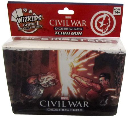 Civil War Team Box Marvel Dice Masters All Dice Masters Sealed Product Civil War Team Box Marvel Dice Masters All Dice Masters Sealed Product
