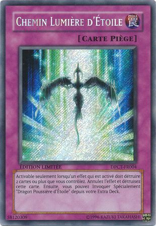 Chemin Lumiere d Etoile DPCT FR004 Secret Rare Limited Edition French Yugioh Cards Chemin Lumiere d Etoile DPCT FR004 Secret Rare Limited Edition French Yugioh Cards