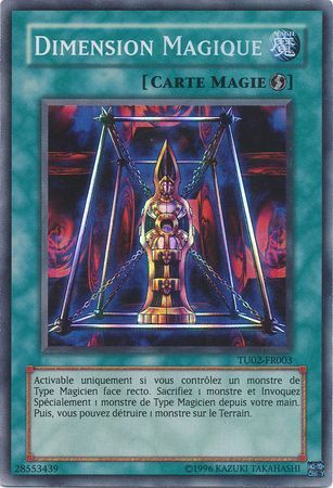 Dimension Magique TU02 FR003 Super Rare French Yugioh Cards Dimension Magique TU02 FR003 Super Rare French Yugioh Cards