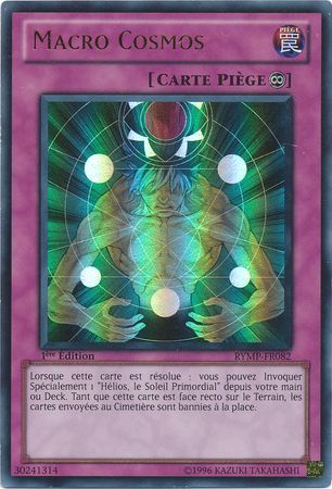 Macro Cosmos RYMP FR082 Ultra Rare 1st Edition French Yugioh Cards Macro Cosmos RYMP FR082 Ultra Rare 1st Edition French Yugioh Cards