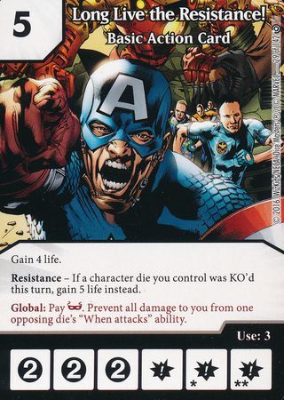 Long Live The Resistance Basic Action Card 29 142 Common Long Live The Resistance Basic Action Card 29 142 Common